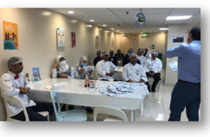 Community Service@ New Mowasat Hospital – Kitchen Staff (Alghanim Co.)